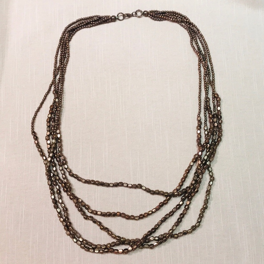 Bronze necklace